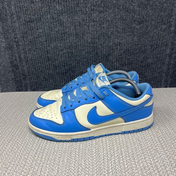 Nike Dunk Low University Blue Coconut White Cream Shoes Mens 9 DV0833-113 main image 5